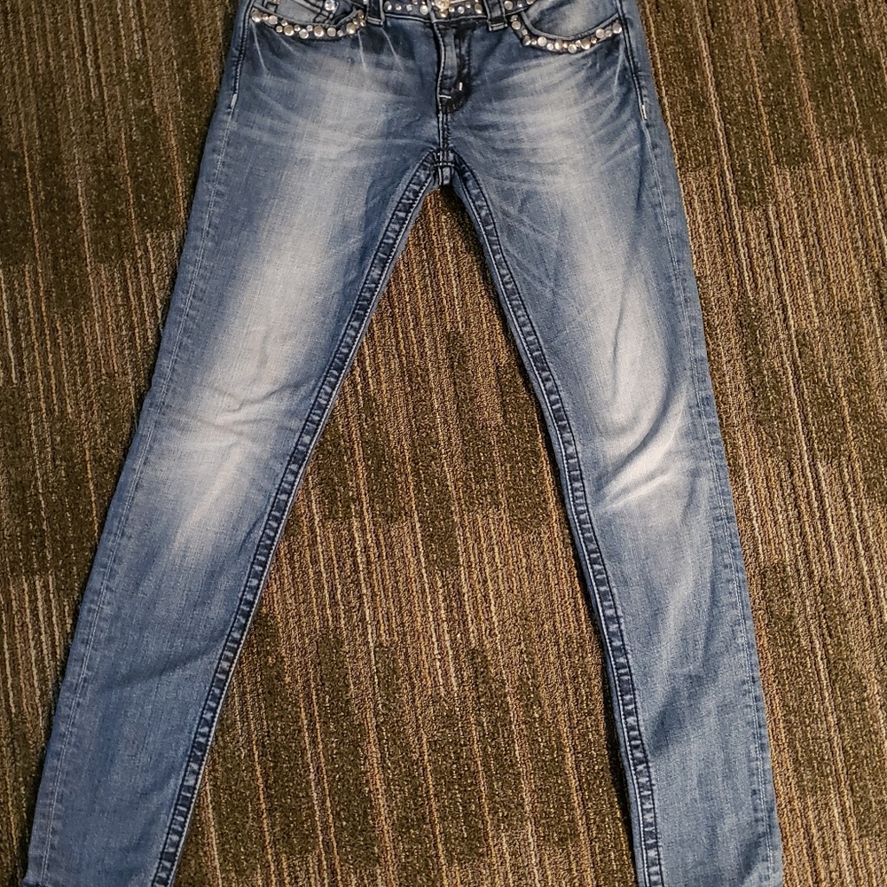 Anoname stonewashed denim jeans